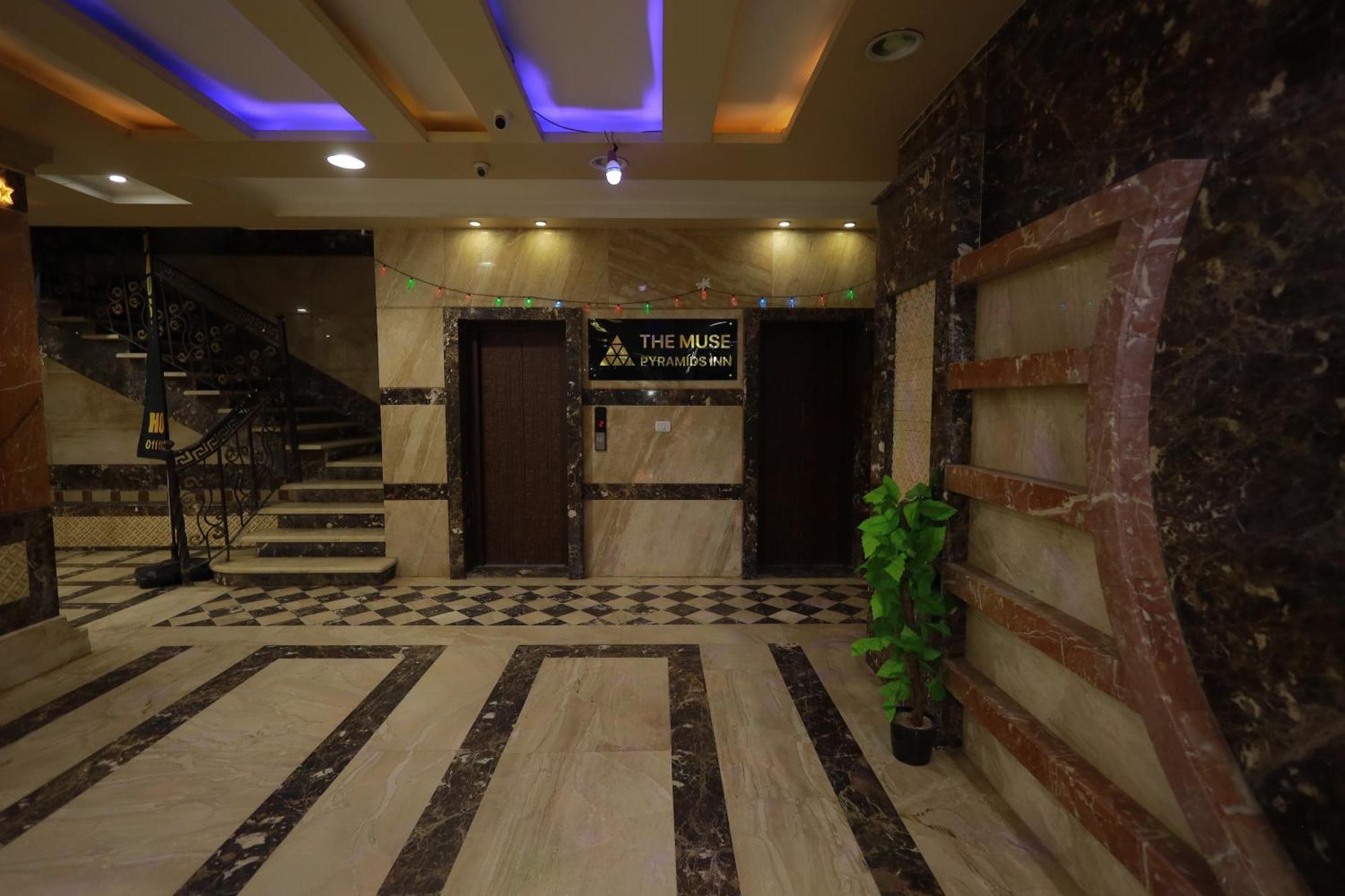The Muse Pyramids Inn Kafrat al Jabal Bagian luar foto